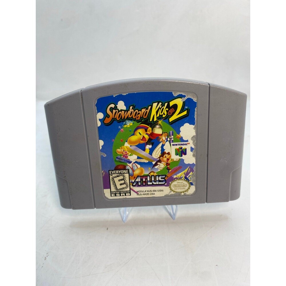 Snowboard Kids 2 Authentic N64 Nintendo 64 Cartridge 1999 Atlus